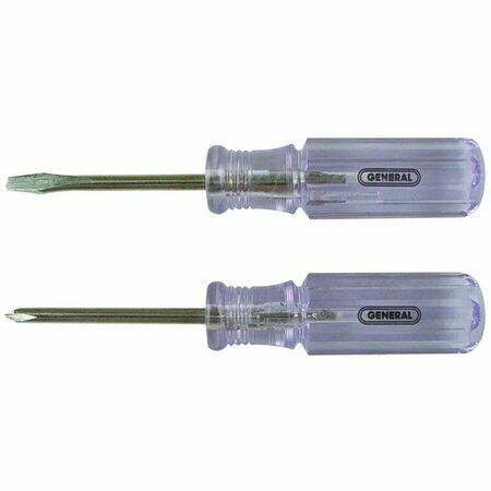 GENERAL TOOLS Screwdriver Set 2Pc 602